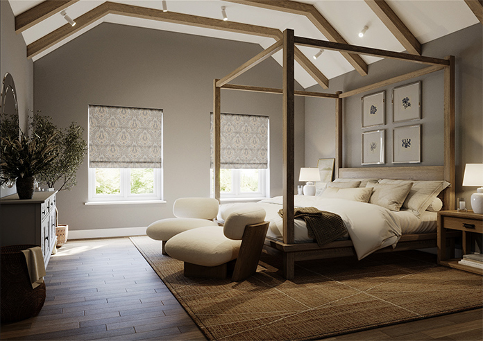 Tegola, Duck Egg - Roman Blind - Image 7